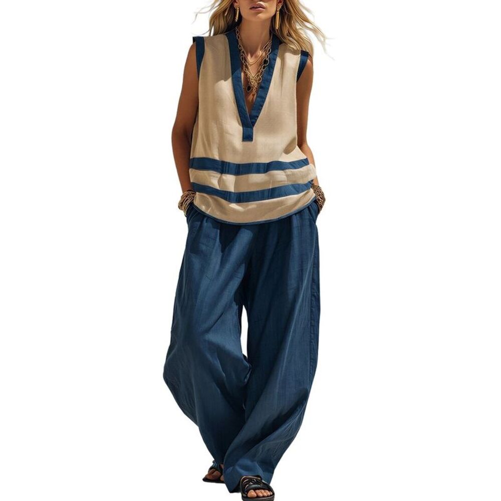 August 1987 Womens Top & Pant Set